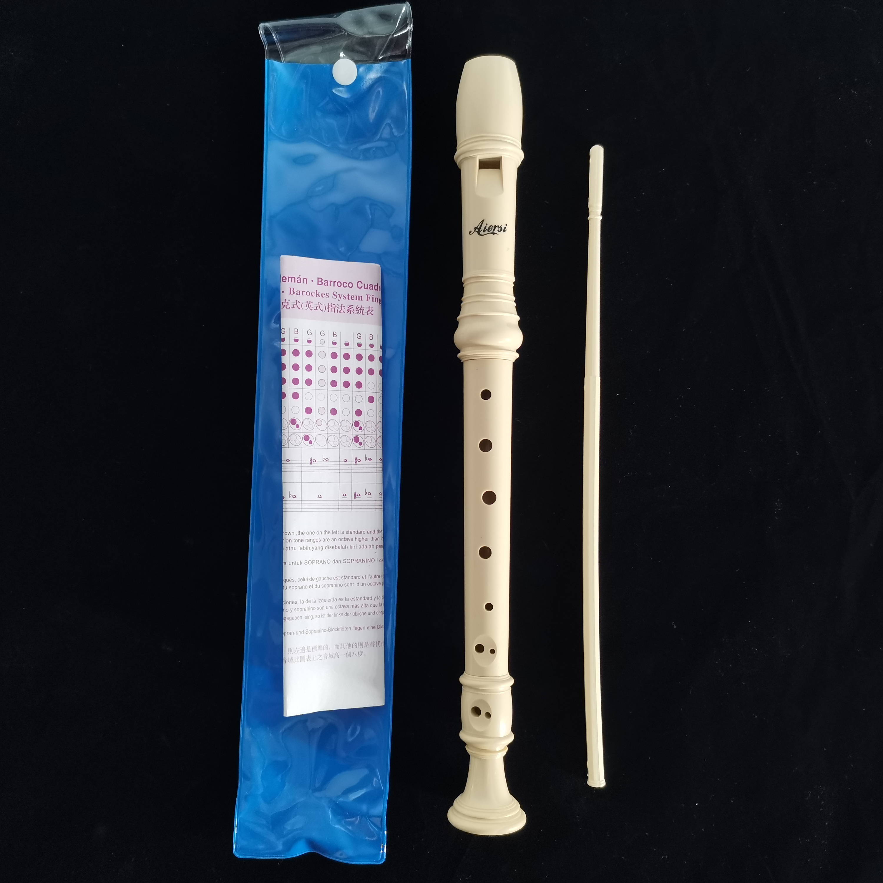 China Made Good Quality Selection Professional Music Instrument Beginner Flute OEM Plastic Clarinet