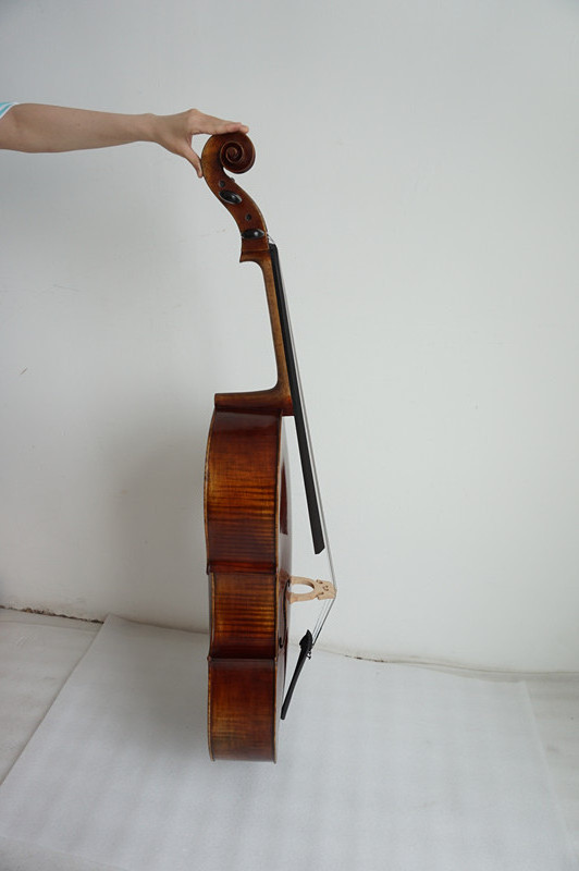 Best Brand Sinomusik Handmade Antique Finished Half Gloss Cello For Sale