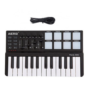 Worlde brand midi keyboard piano 25 keys mini piano usb digital Pad controller music keyboard instrument