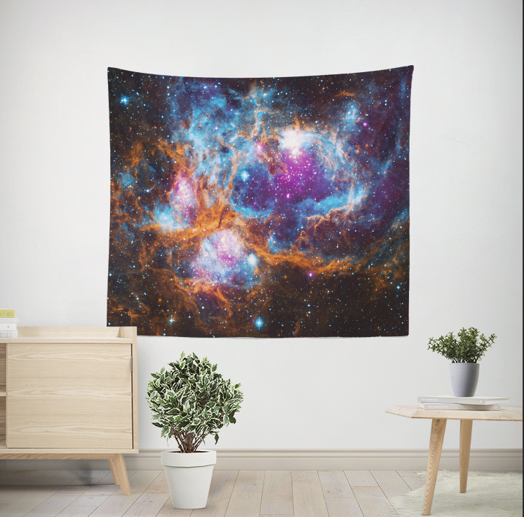 Custom Starry Sky Tapestry Wall Hanging Tapestries Wall Decoration