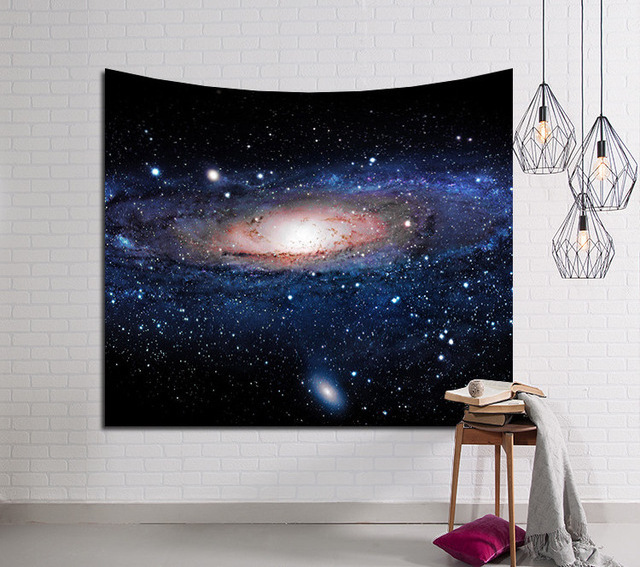 drop ship  130*150cm Galaxy Hanging Wall Tapestry Hippie Retro Yoga Beach Mat  wholesale custom Tapestries