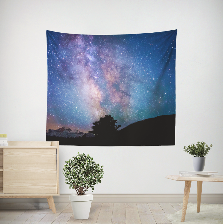 Custom Starry Sky Tapestry Wall Hanging Tapestries Wall Decoration