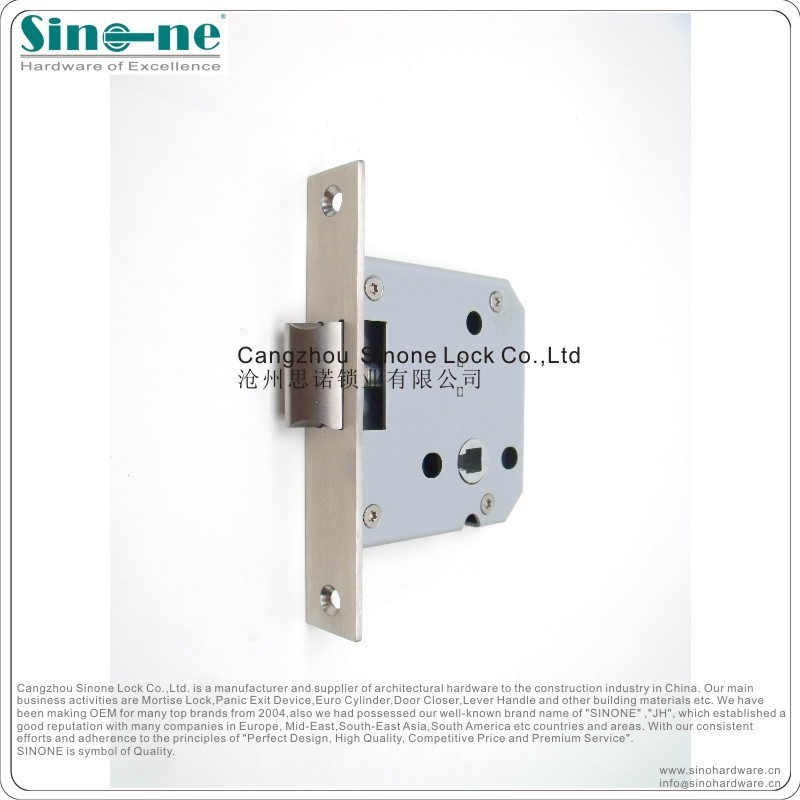 Mortise Lock 55L 55mm backset latch bolt lock passage door aisle door lock