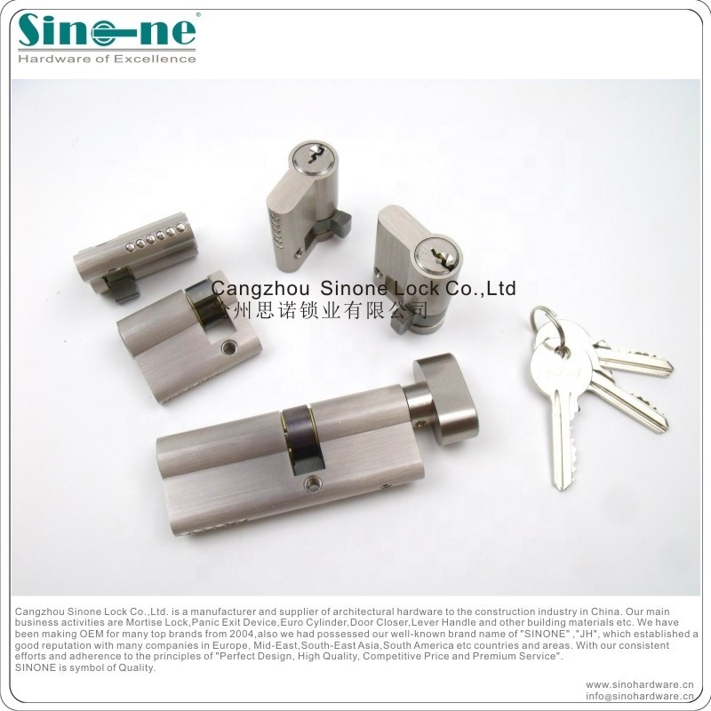 Dimple keys profile brass lock Cylinder master key keyed alike  130mm length