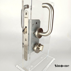 mortise hook lock  automatic locking function for sliding heavy duty door self locking