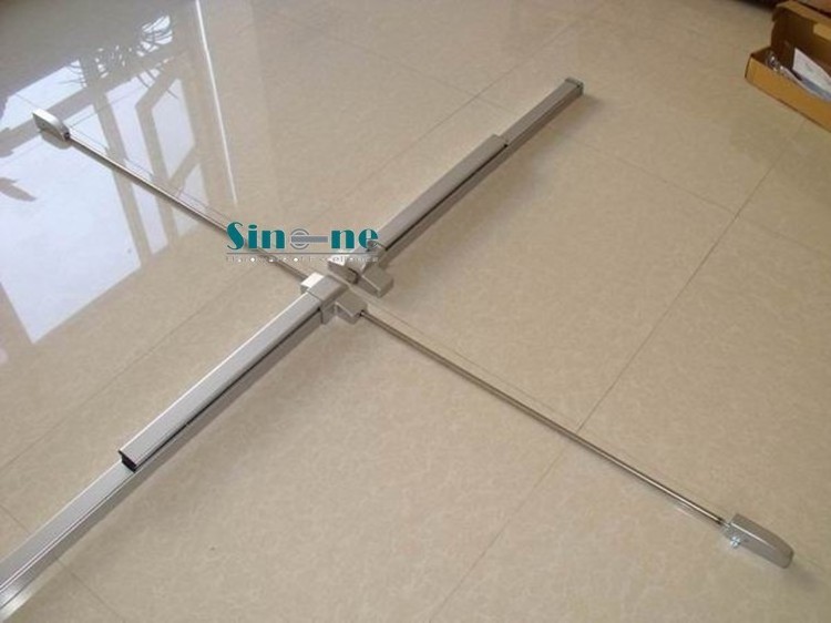 fire rated anti panic exit device for fire door / double door panic push bar /high quality