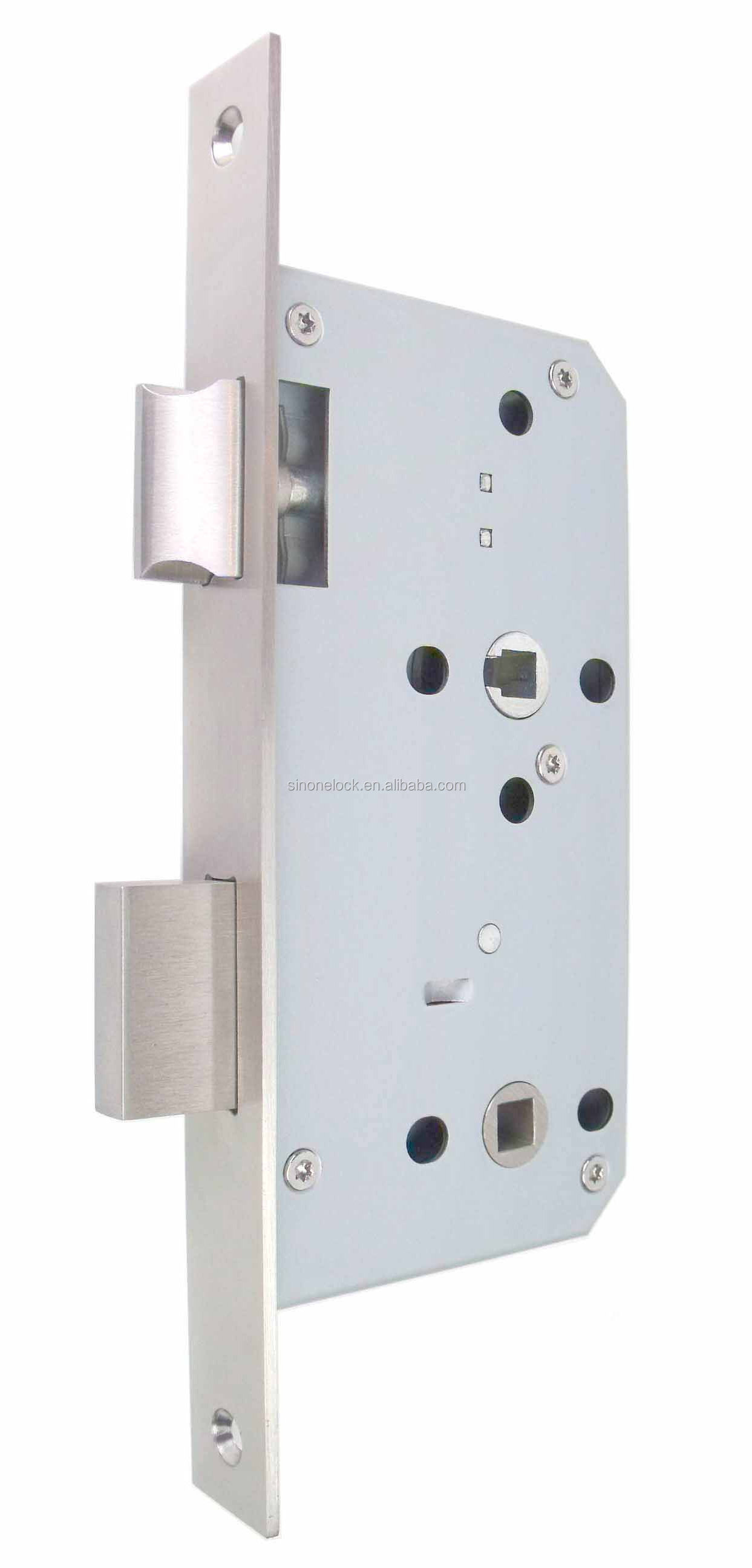 Popular CE EN 12209 SS316 4585 safety Fire Rated Metal Bathroom entrance Door Mortise Sash Lock