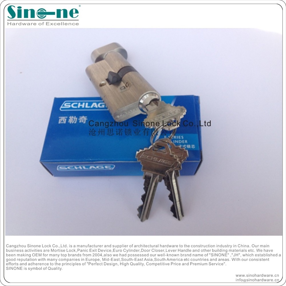 Anti Snap Euro Cylinder Lock Barrel High Security Door Cylinder Lock