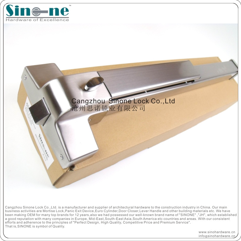 fire-proof door panic exit push bar/exterior double door panic bar Germany quality