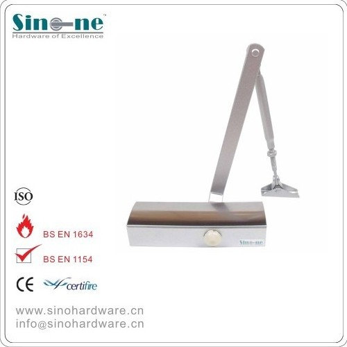 SINONE  D205 hydraulic door closer with stainless steel remove cover Similar with Geze Type  Automatic Adjustable Closers