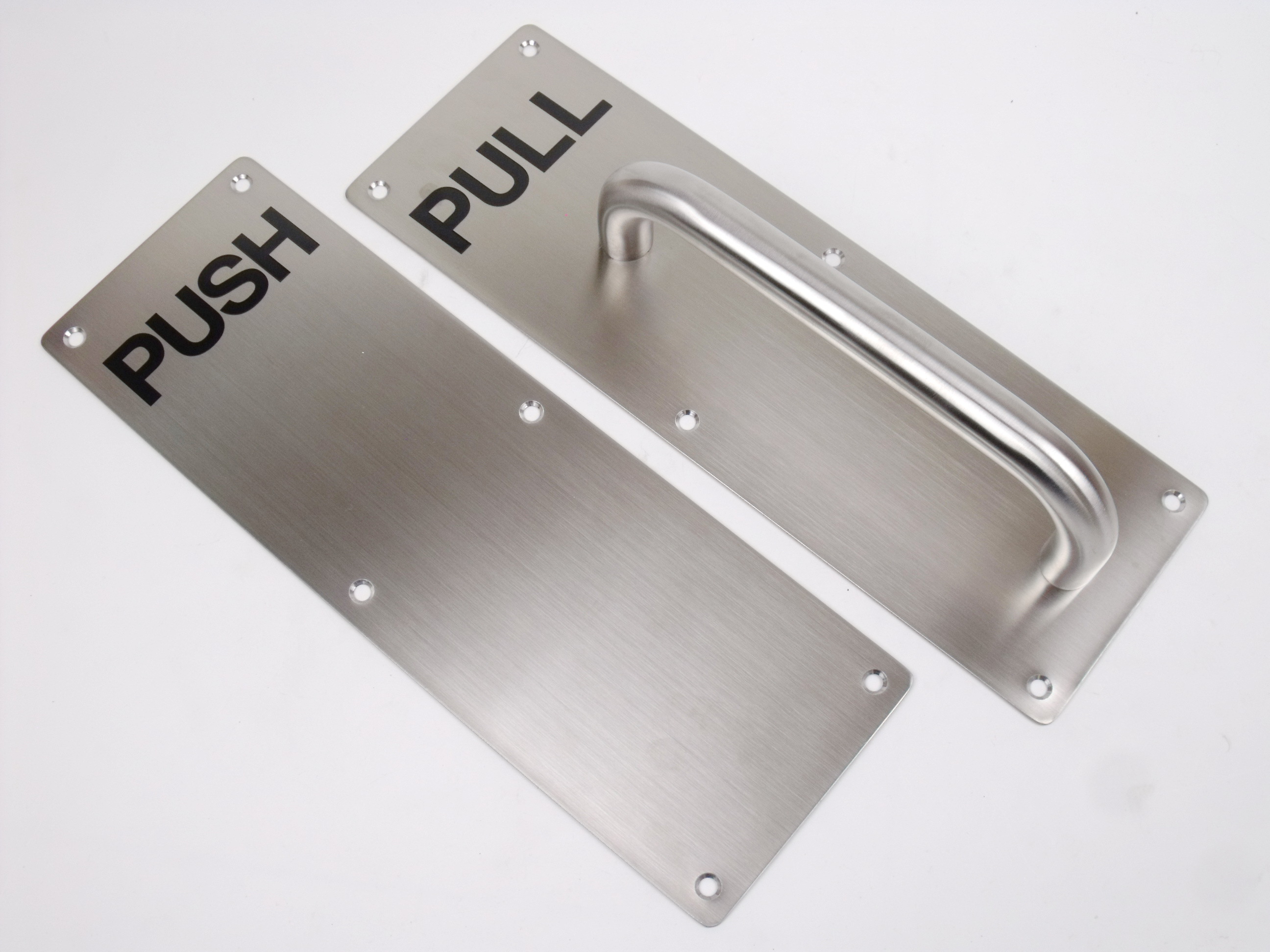 Stainless Steel 304 Door Handle Push Pull Long Plate