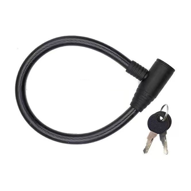 Bold more Security anti-shear scooter motorbike e-bike Bike Lock Wire Cable Steel Bicycle Chain lock with Keys