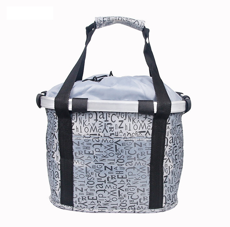 High Quality Eco Friendly washing dog bag folding foldable Bicycle bike Basket