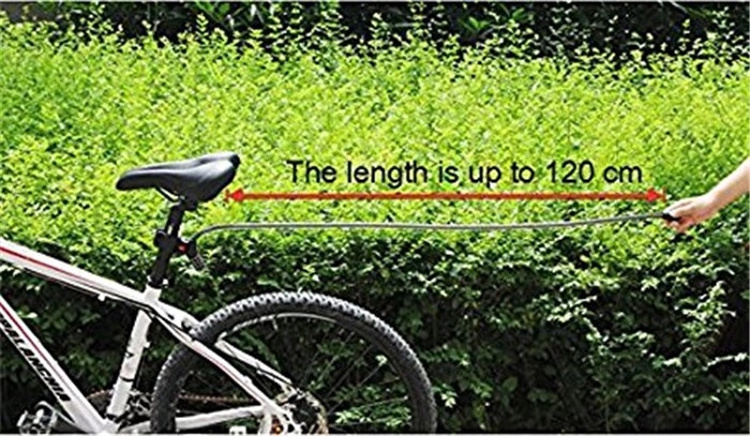 Patent Cycling Heavy Duty MTB bicycle 12x1200mm Cable 5-digit Combination Password bike cable lock