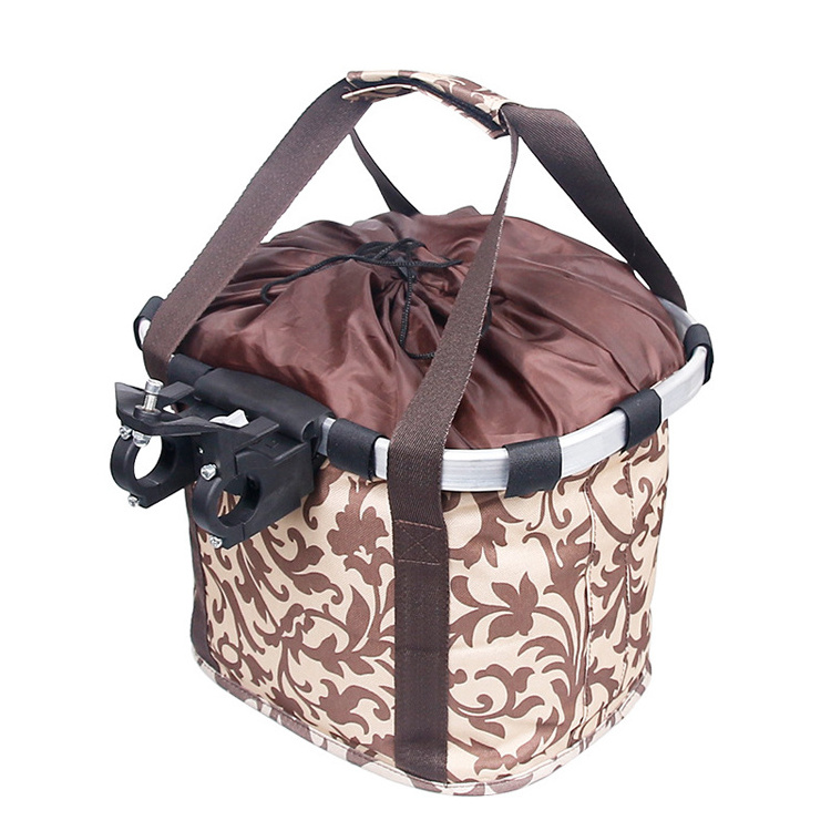 High Quality Eco Friendly washing dog bag folding foldable Bicycle bike Basket