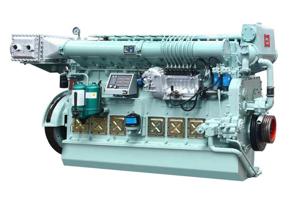 SINO-816 marine diesel engine with gearbox 285hp Speed 1000-1500rpm