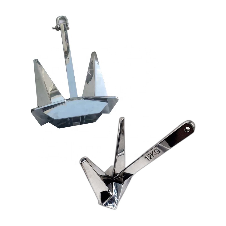 Sinooutput marine hardware parts  AISI316  Stainless steel pool anchor for yacht, small boat with competitive price