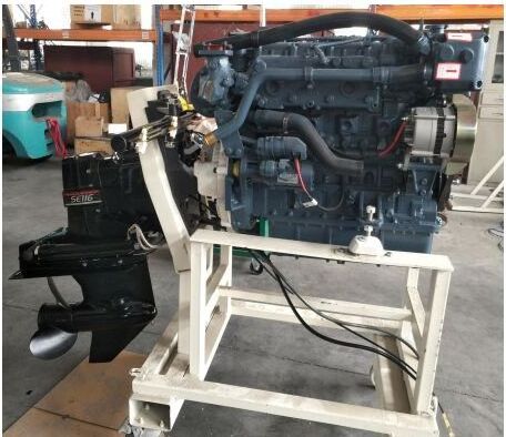 90hp-150hp Marine diesel engine with stern drive,4 cylinder inboard engine