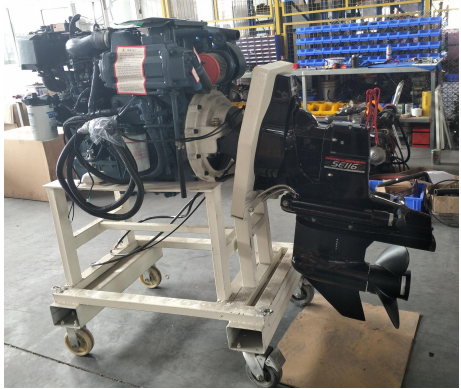 90hp-150hp Marine diesel engine with stern drive,4 cylinder inboard engine