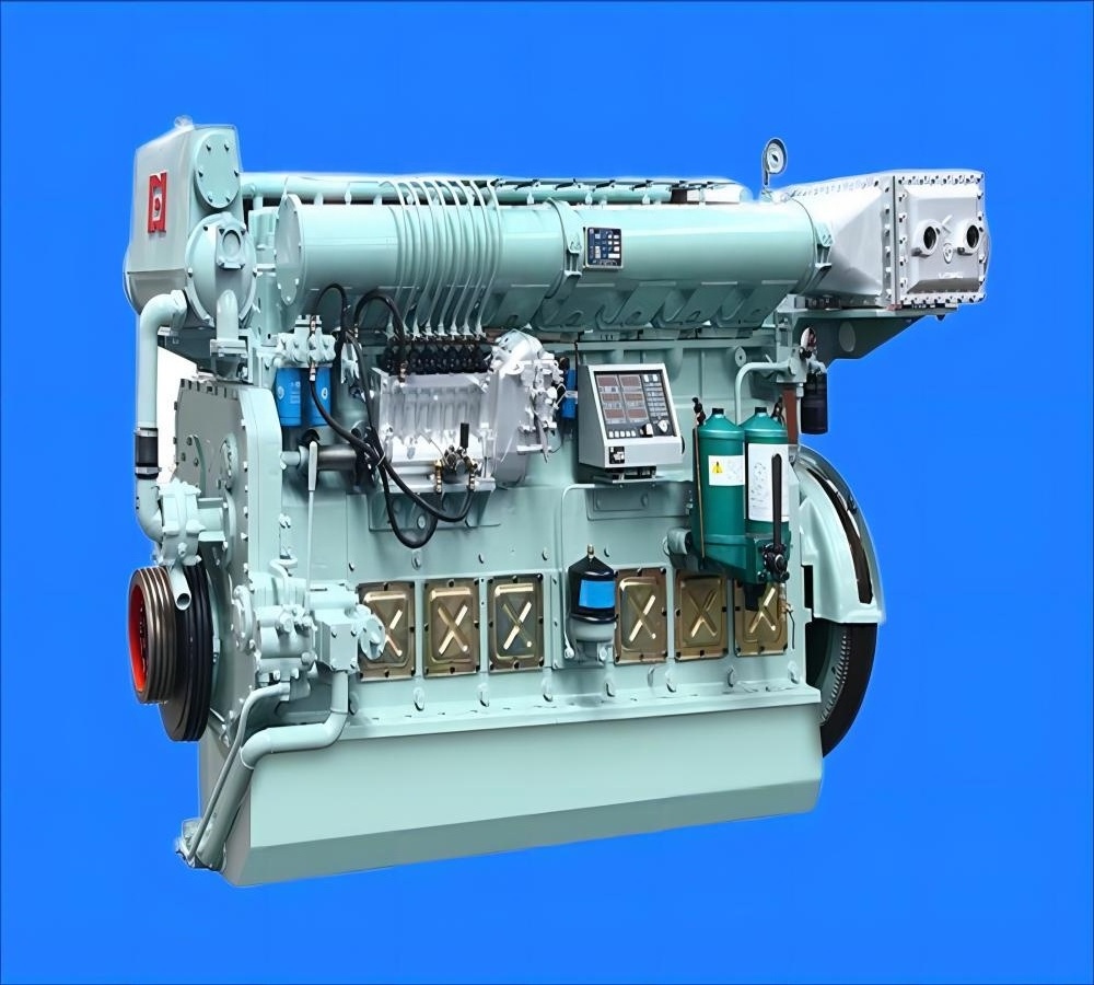 SINO-816 marine diesel engine with gearbox 285hp Speed 1000-1500rpm