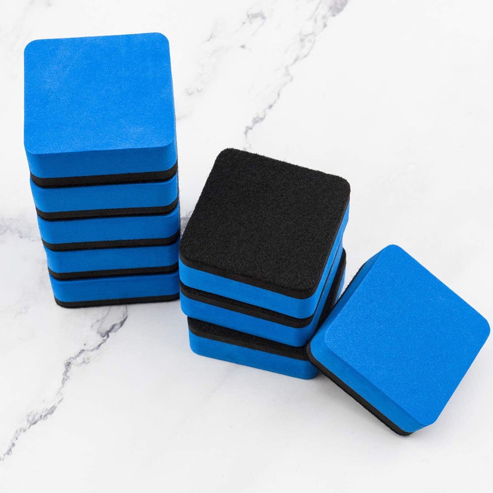 Mini Magnetic whiteboard erasers for glass board and whiteboard