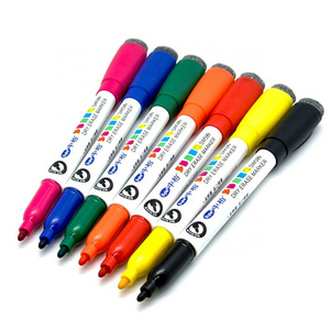 Board Marker Black Markers with Eraser Magnetic Pen Set Best Dry Erase Whiteboard White Paper Whiteboard Smooth Surface 8 Colors