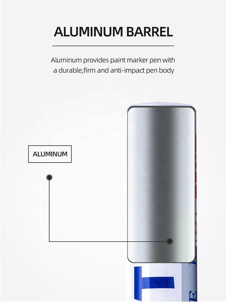 paint marker seal oil silver squeese valve pen pentel refill repair empty oil metal steel tire 1mm - extra fine point markers