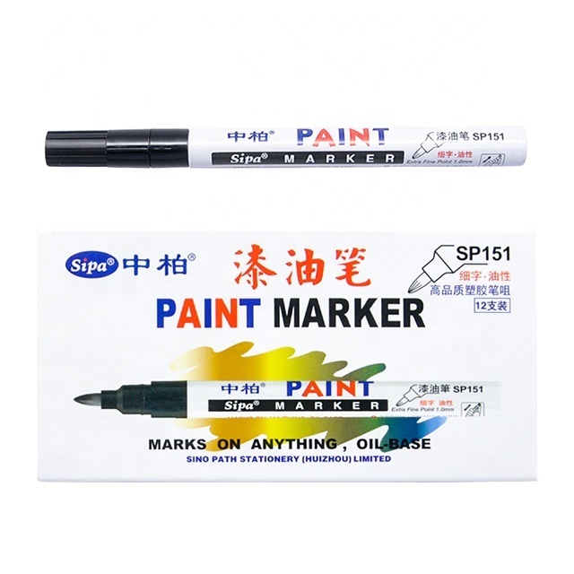 paint marker seal oil silver squeese valve pen pentel refill repair empty oil metal steel tire 1mm - extra fine point markers