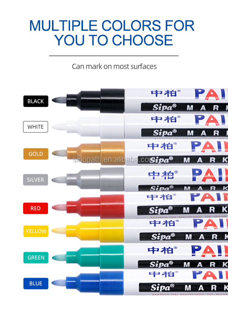 paint marker seal oil silver squeese valve pen pentel refill repair empty oil metal steel tire 1mm - extra fine point markers