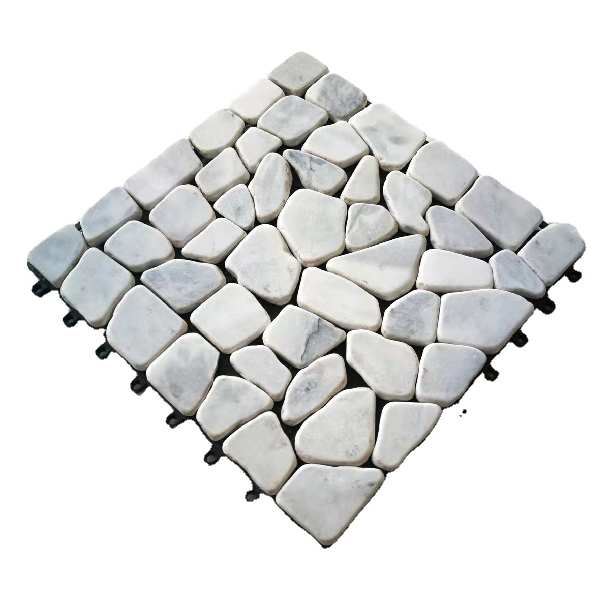 DIY Wpc Interlocking Composite Decking Stone Tiles Outdoor Marble Floor Tiles