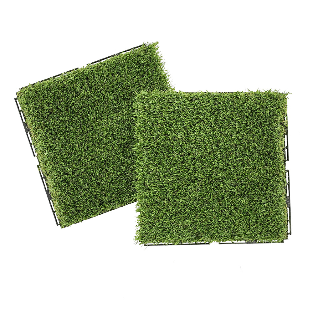 Synthetic turf flooring carpet grass tiles artificial grass interlocking tiles turf grass artificial