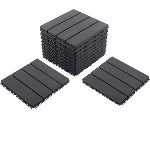 PB-319 DIY Plastic Deck Tile Balcony Terrace Garden Patio Flooring Interlocking Deck Tile