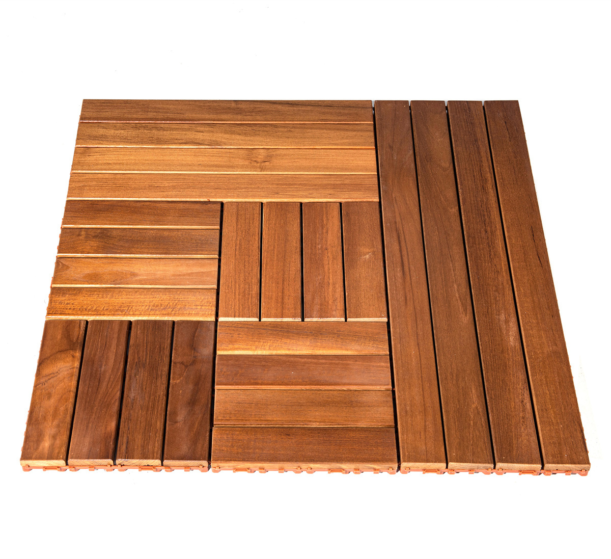 Luxury high quality wooden deck tiles, IPE deck tiles