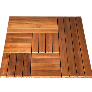 Luxury high quality wooden deck tiles, IPE deck tiles