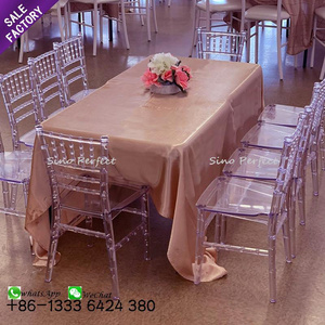 Minimalist Children Birthday Dining Furniture Clear Acrylic Furniture Kids Party Chairs And Table