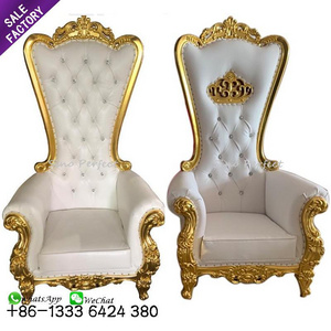 hot sale royal throne chairs for wedding