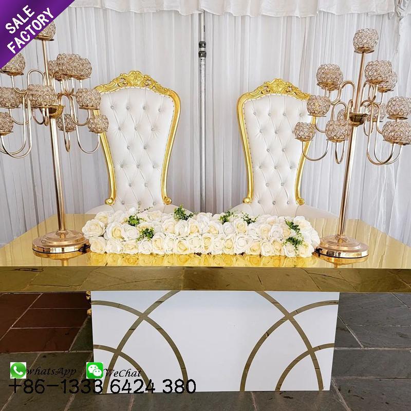 Decoration Supplies Products New Gold Backdrop Party Banquet Table Valentine'S Day Gift For Wedding