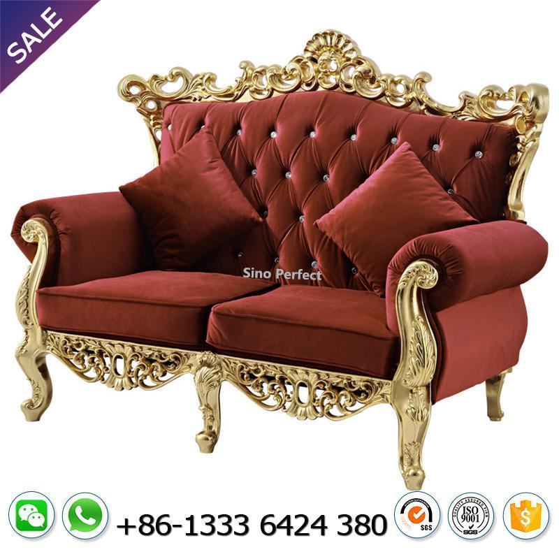 white leather carved kings love seat throne chairs