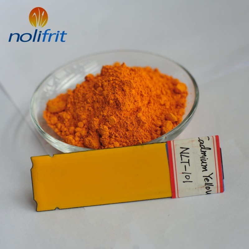 900 degree  High Temp Resistance Cadmium Sulfide Price Yellow Inorganic Pigments 37