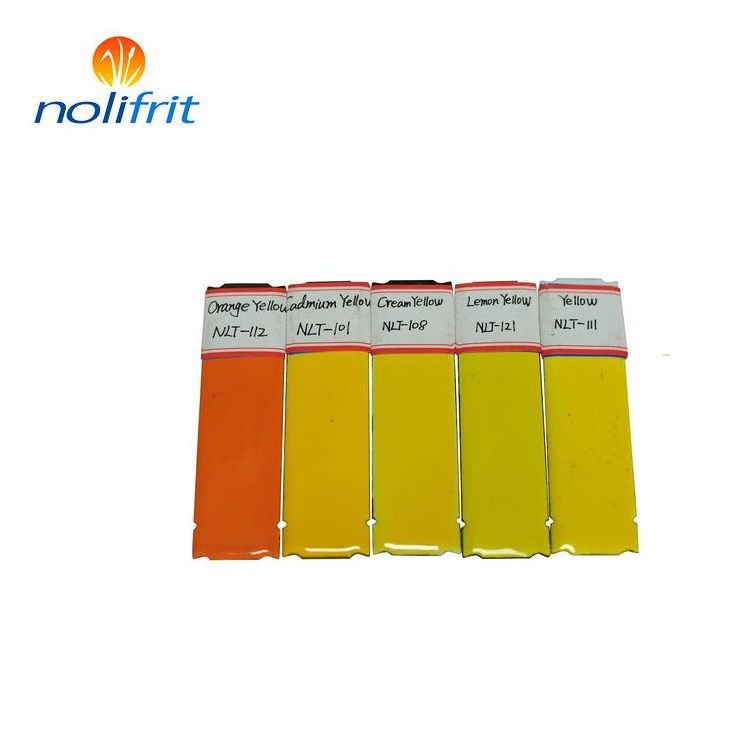 Colorful cadmium yellow pigment for enamel/ceramic/paint