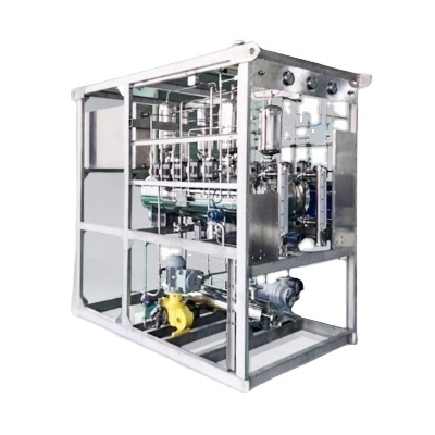 Hydrogen powered plant alkaline water electrolyzing machine