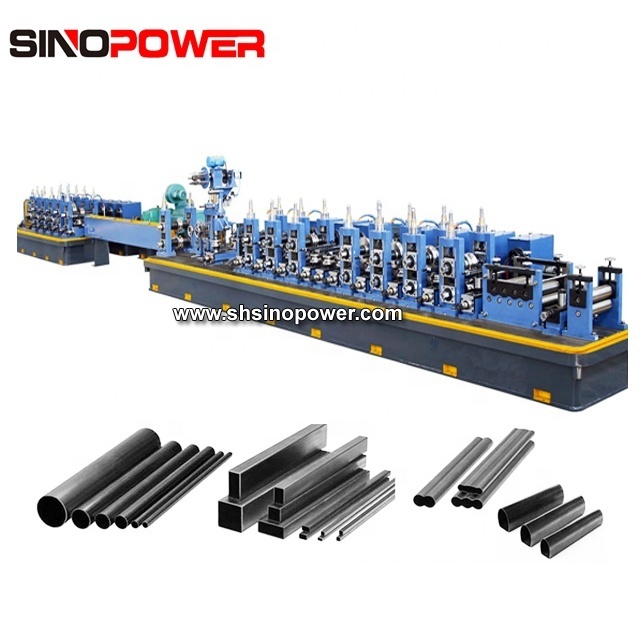 Square steel pipe mill line used for making building furniture and water pipe etc