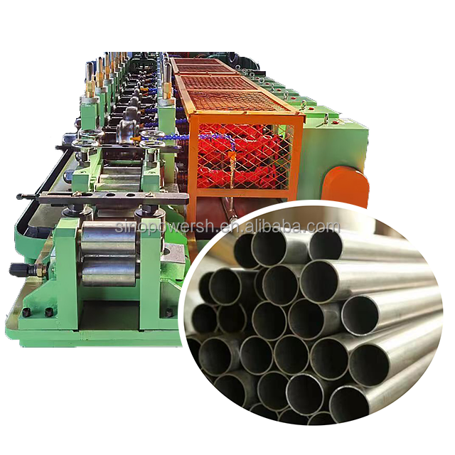 Straight seam pipe making machinery erw pipe production mill furniture steel pipe making line