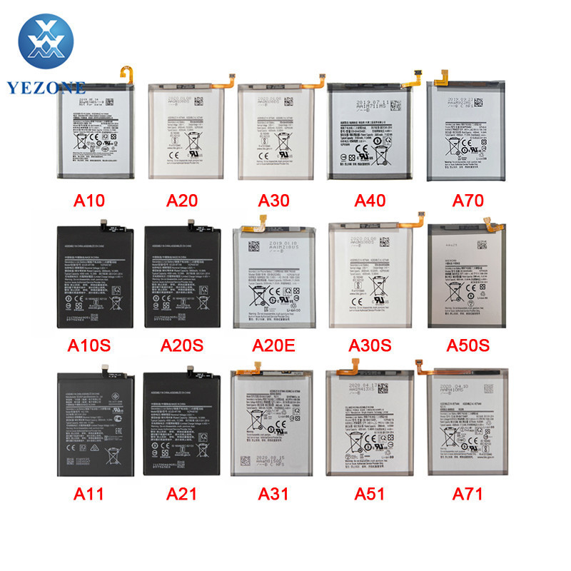 brand new o cycle for samsung A10 A20 A30 A50 A70 Batterie replacement for Samsung all models china phone battery manufacturer