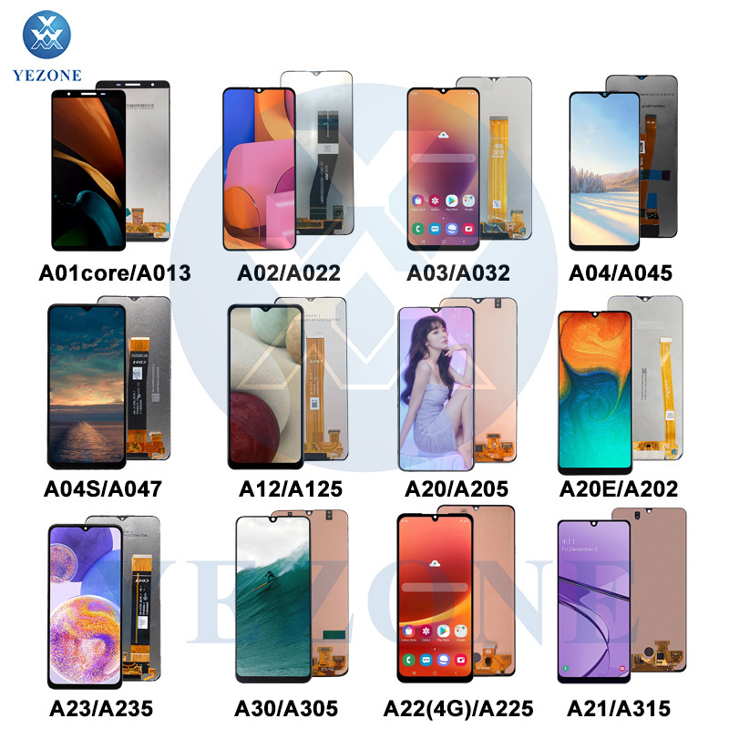 Mobile+Phone+LCDs original amoled S8+ S9+ S10+ lcd touch screen for Samsung Galaxy A10 A10S A11 A12 A20 A20E A20S A21 A21S  lcd