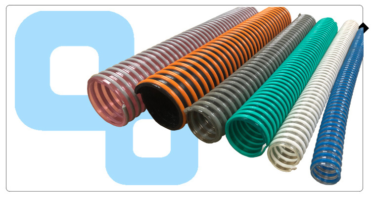 Manufacturer Flexible Plastic Pvc Spiral Corrugated Suction Hose 3 4 5 6 8 10 Inch Water Pump Suction Hose Pipe