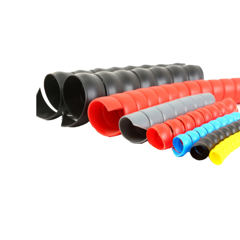 hydraulic and pneumatic hoses or Cable PP Spiral  Guard/Protector/Sleeve Supplier