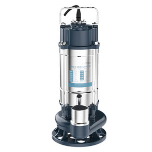 Qiwo bomba de agua residuales WQD10-10-0.75 1hp portable stainless steel small submersible dirty water suction pump