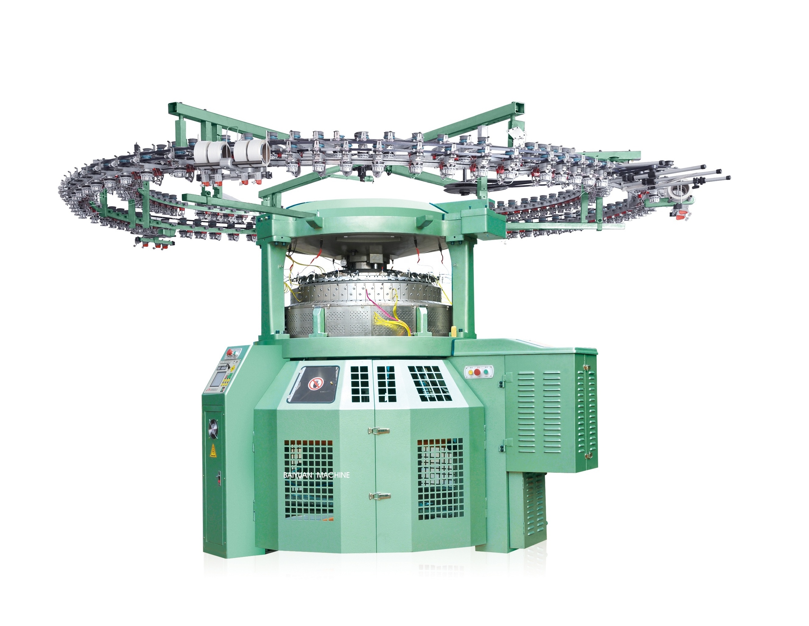 Baiyuan Pattern Roue Jjacquard Machine Tricoter Circular Knitting Machine