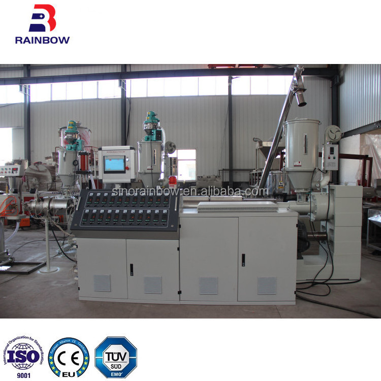 2Layer 5Layer Cream Cosmetic Tube Plastic PE Pipe Extrusion Making Machine